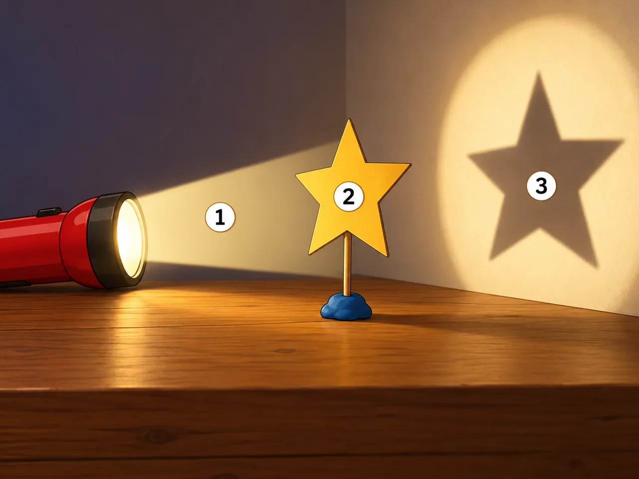 How a Shadow Gets Its Shape