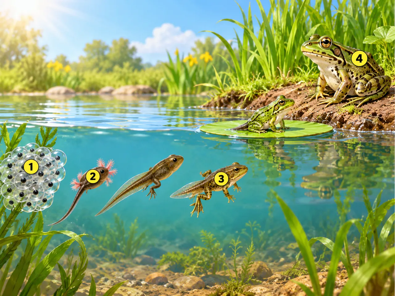 How a Frog Grows Up