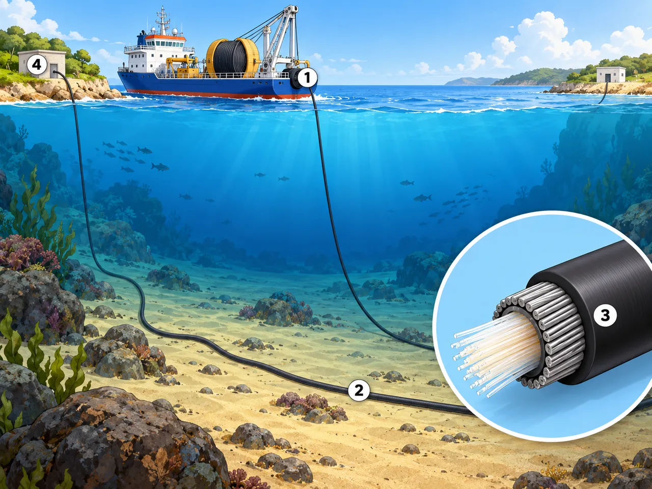 Cables Under the Sea