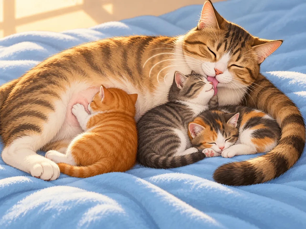 Gatitos que ronronean