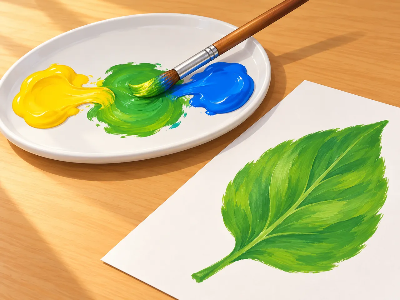 Mélange de peinture