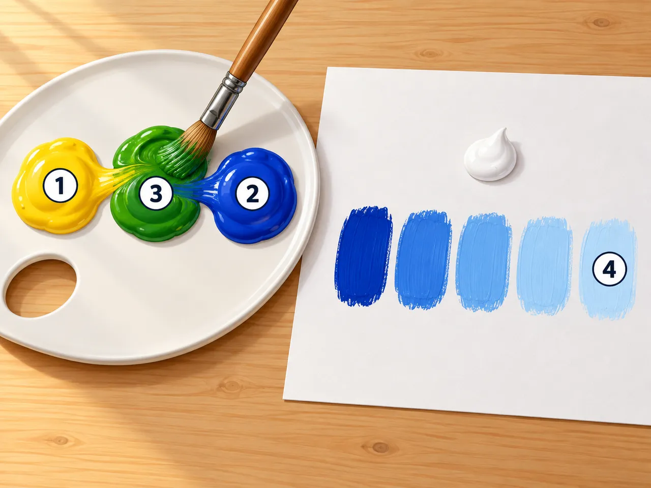 Mélanger les couleurs