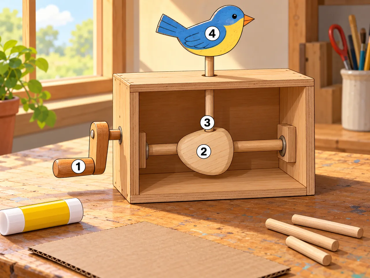 Cam and Follower Toy