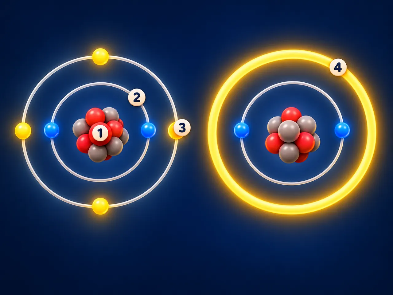 Couches électroniques des atomes