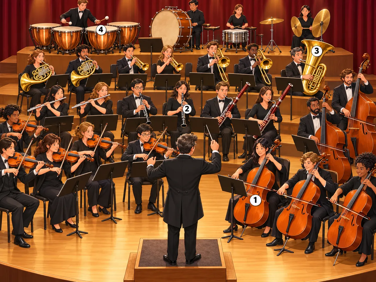 The Four Families of the Orchestra