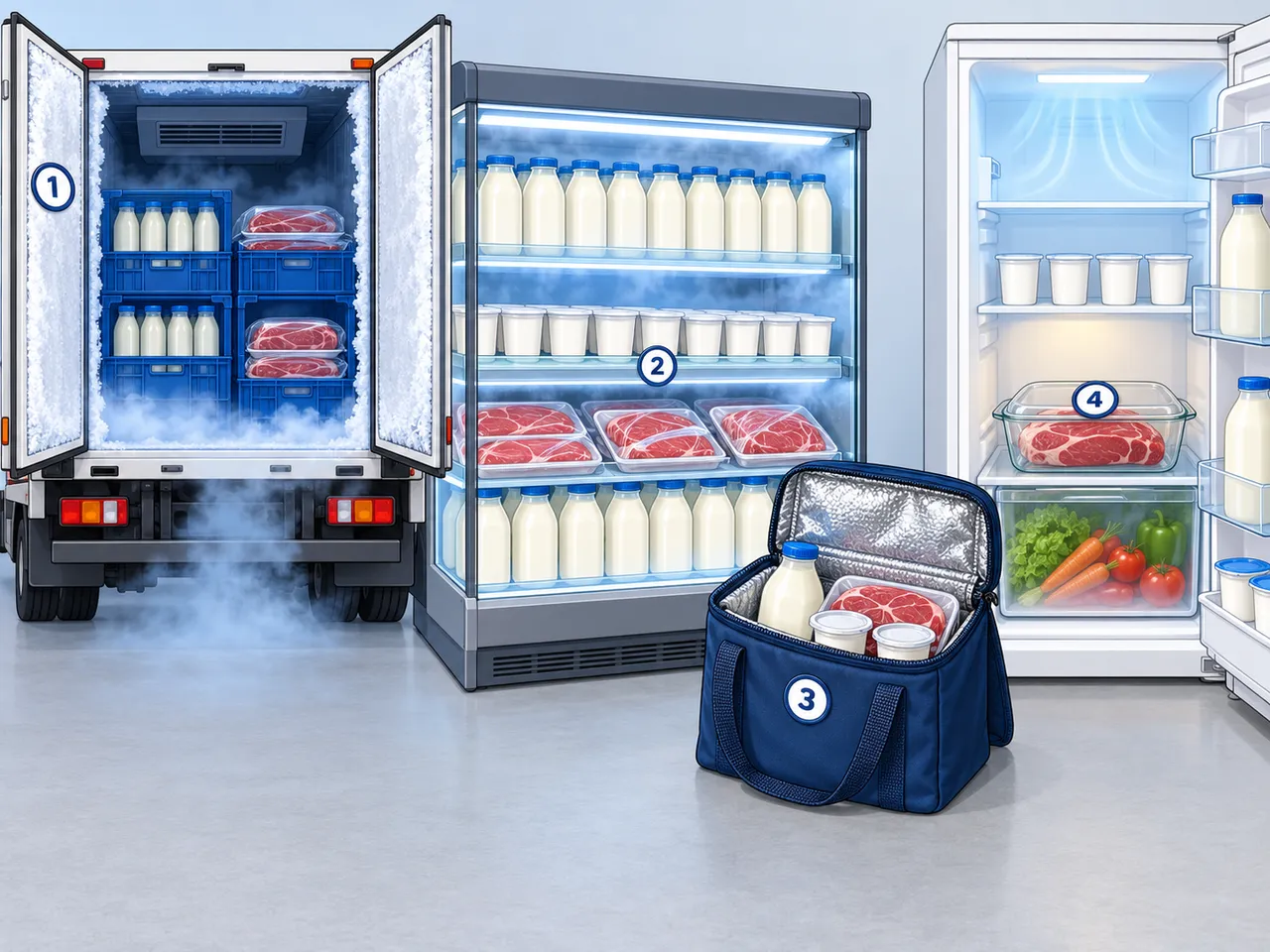 Ne pas rompre la chaîne du froid